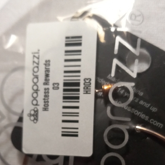 Paparazzi Rose Gold Hoop Earrings - Picture 2 of 5